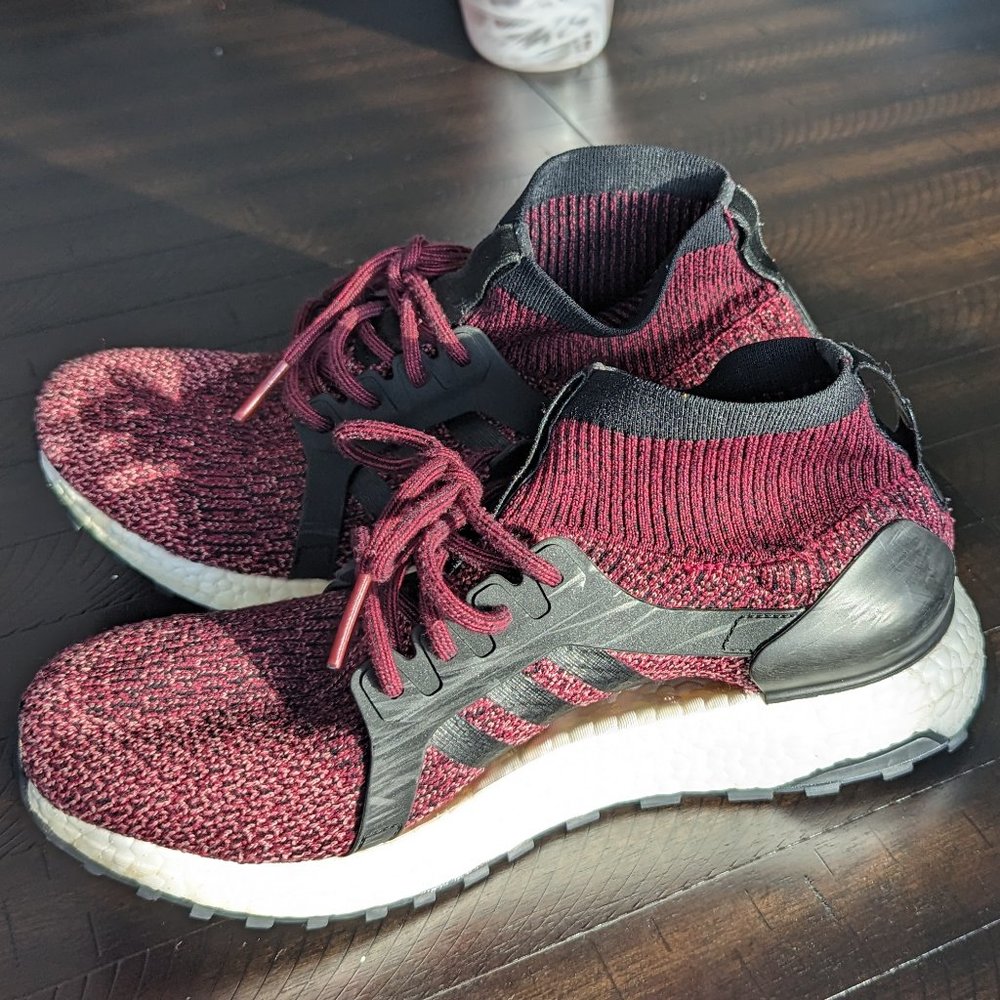 Adidas UltraBoost X All Terrain Mid Mystery Ruby s: 9.5